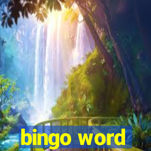 bingo word