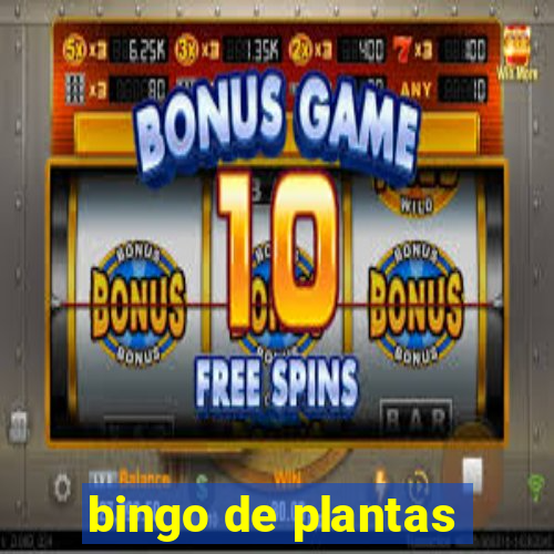 bingo de plantas