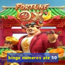 bingo numeros ate 50