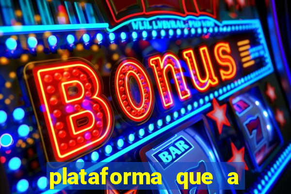 plataforma que a virgínia joga